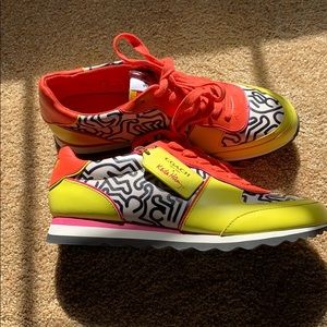 RARE Coach x Keith Haring collaboration sneakers